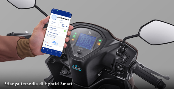 Terkoneksi Smartphone